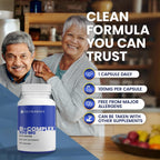 Nutra Wave Super B Complex, Complejo B de Alta Potencia con Colina y Mio-Inositol, 60 Cápsulas