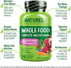 NATURELO Multivitamínico para Mujeres 50+ Sin Hierro - 240 Cápsulas Veganas