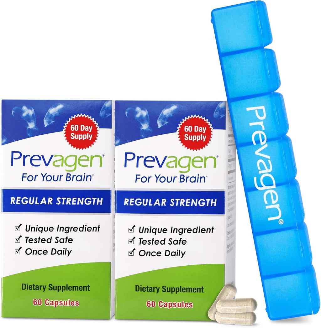 Prevagen Regular Strength - 120 Cápsulas (Suministro para 4 meses) | 10mg de Apoaequorina + Vitamina D3