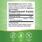 Nature's Way Vitamina E 400 UI, 100 Cápsulas Blandas, Pack de 2