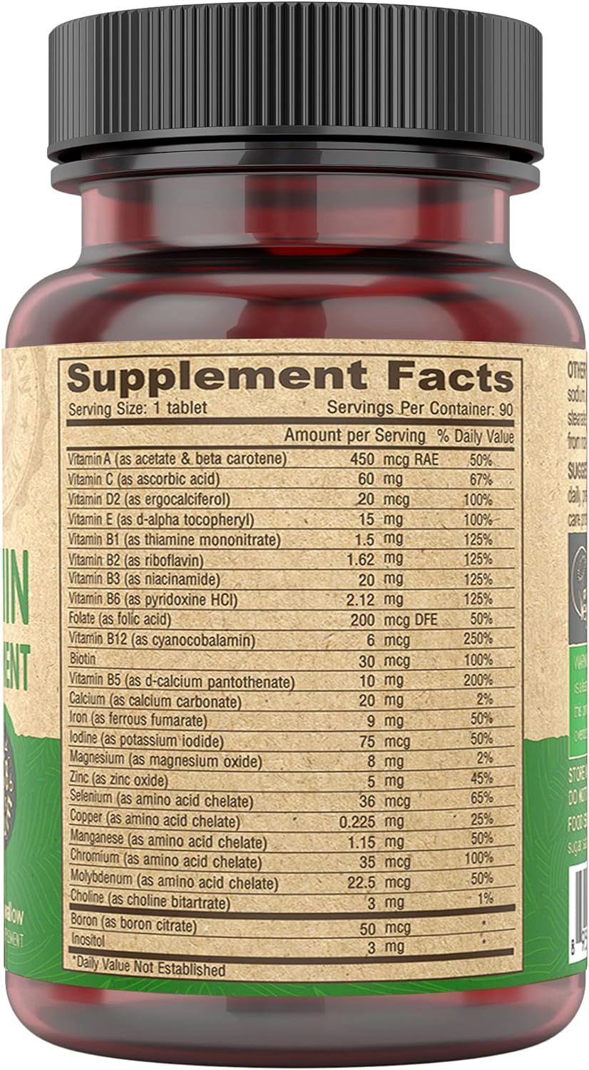 Deva Vegan Multivitamin & Mineral Supplement - 90 Comprimidos