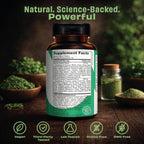 Pomona Wellness Super Greens Suplemento, 28 Superalimentos Orgánicos, Vitaminas y Minerales, Frutas y Verduras, Para la Digestión y Salud Intestinal, USDA Orgánico, No-GMO, 60 Comprimidos