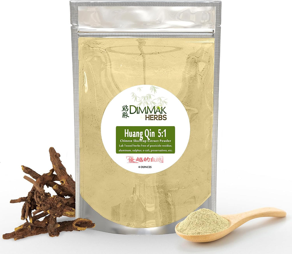 Dimmak Herbs Extracto Orgánico de Scutellaria Baicalensis 5:1 (Huang Qin) - 113 g