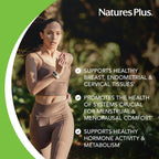 NaturesPlus PRO DIM 200 mg - 60 Cápsulas - Apoyo al Equilibrio Estrogénico - Vegano y Sin Gluten
