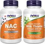 Now Foods NAC (N-Acetilcisteína) 1000 mg, 60 Comprimidos