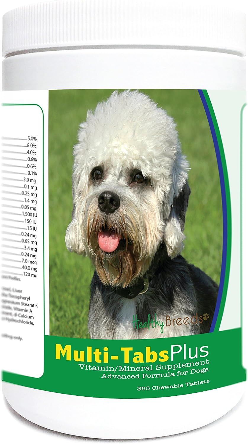 Healthy Breeds Dandie Dinmont Terrier Multi-Tabs Plus Comprimidos Masticables 365 unidades