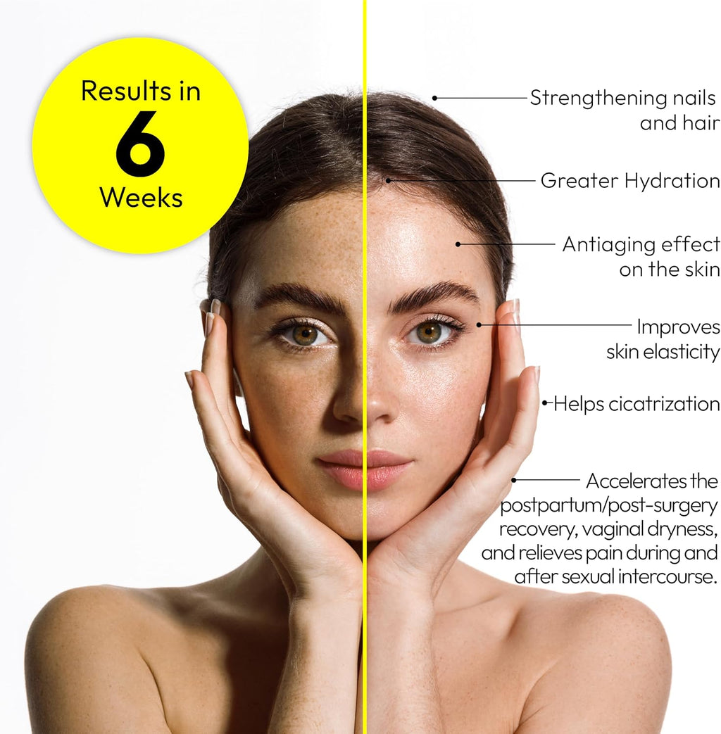Ultimate Collagen Boost Gel 8 ml Aplicador – Colágeno Hidrolizado, Ácido Hialurónico y Biotina