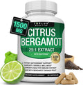 Citrus Bergamot Supplement 1500mg - 25:1 Extract - 90 Cápsulas