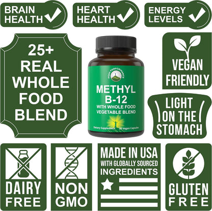 Metil B12 con Mezcla de Frutas y Verduras – Funcionamiento normal del sistema inmunitario: Apoya las defensas – Image 3