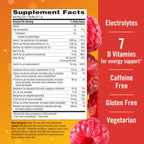 Emergen-C 1000 mg Vitamina C, Sabor Frambuesa, 30 Sobres