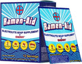 Ramen-Aid Electrolyte Soup Supplement con Energía, 80mg Cafeína, Sin Sodio, Sin Azúcar, 12 Sobres