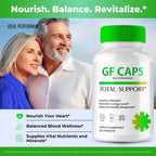 GF Caps Advanced Blood Formula - Cápsulas para Circulación Saludable (3 Pack)