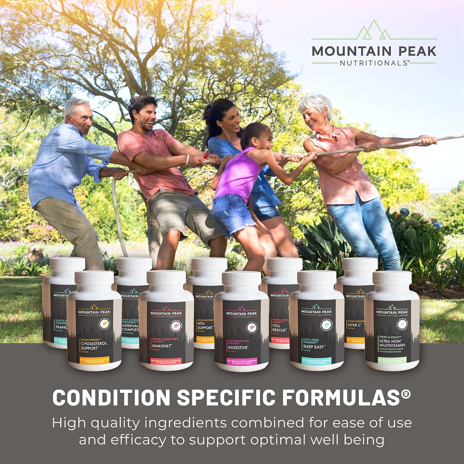 Mountain Peak Nutritionals Energy Formula - Polvo Multimineral Completo - Sabor Naranja (255g, 30 porciones)