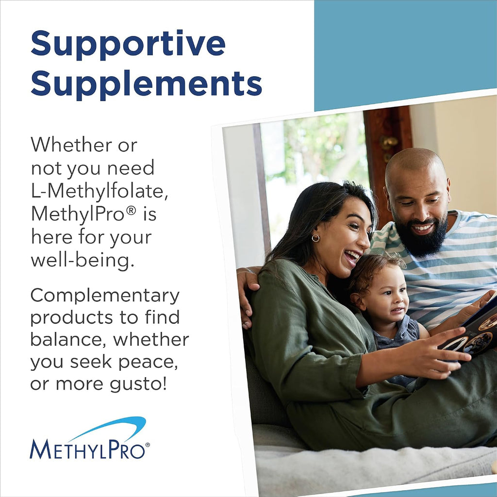 MethylPro Multivitamin + L-Metilfolato 15 mg - 30 Cápsulas