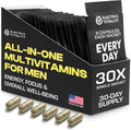 Multivitamínico para Hombre - Completo con Tongkat Ali, Shilajit, Lion's Mane y Vitaminas Esenciales, 30 Sobres