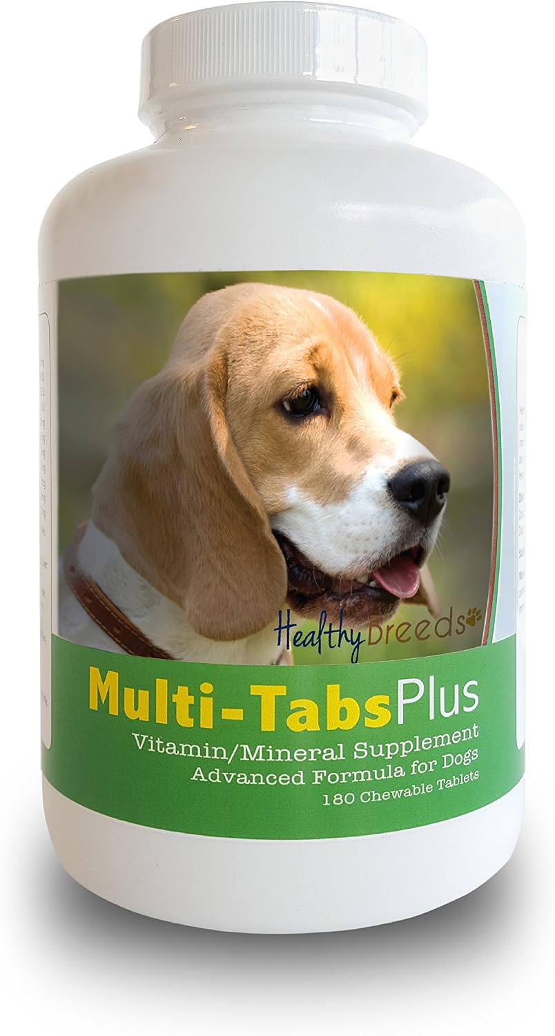 Healthy Breeds Multi-Tabs Plus Comprimidos Masticables para Perros 180 Unidades