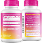 Pink Stork DIM para Mujeres – 60 Cápsulas con 200 mg DIM y Bioperina