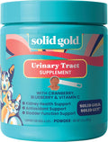 Solid Gold Berry Balance - Suplemento de Arándano Rojo para Perros con Antioxidantes (Polvo 100g, Sabor Arándano)
