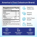 Symbiotics Colostrum Plus en Polvo - Calostro con 25% IgG (596 g)