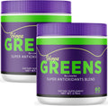 Herpa Greens Powder (Pack de 2) – Fórmula Avanzada en Tarro, 60 Servicios por Tarro