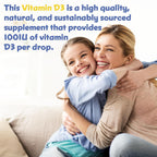 Premier Research Labs Vitamin D3 para Niños - Gotas de Vitamina D para Bebés y Niños, 400 UI por Dosis