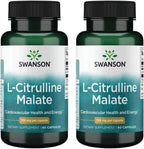 Swanson L-Citrulline Malate 75mg, 60 Capsules