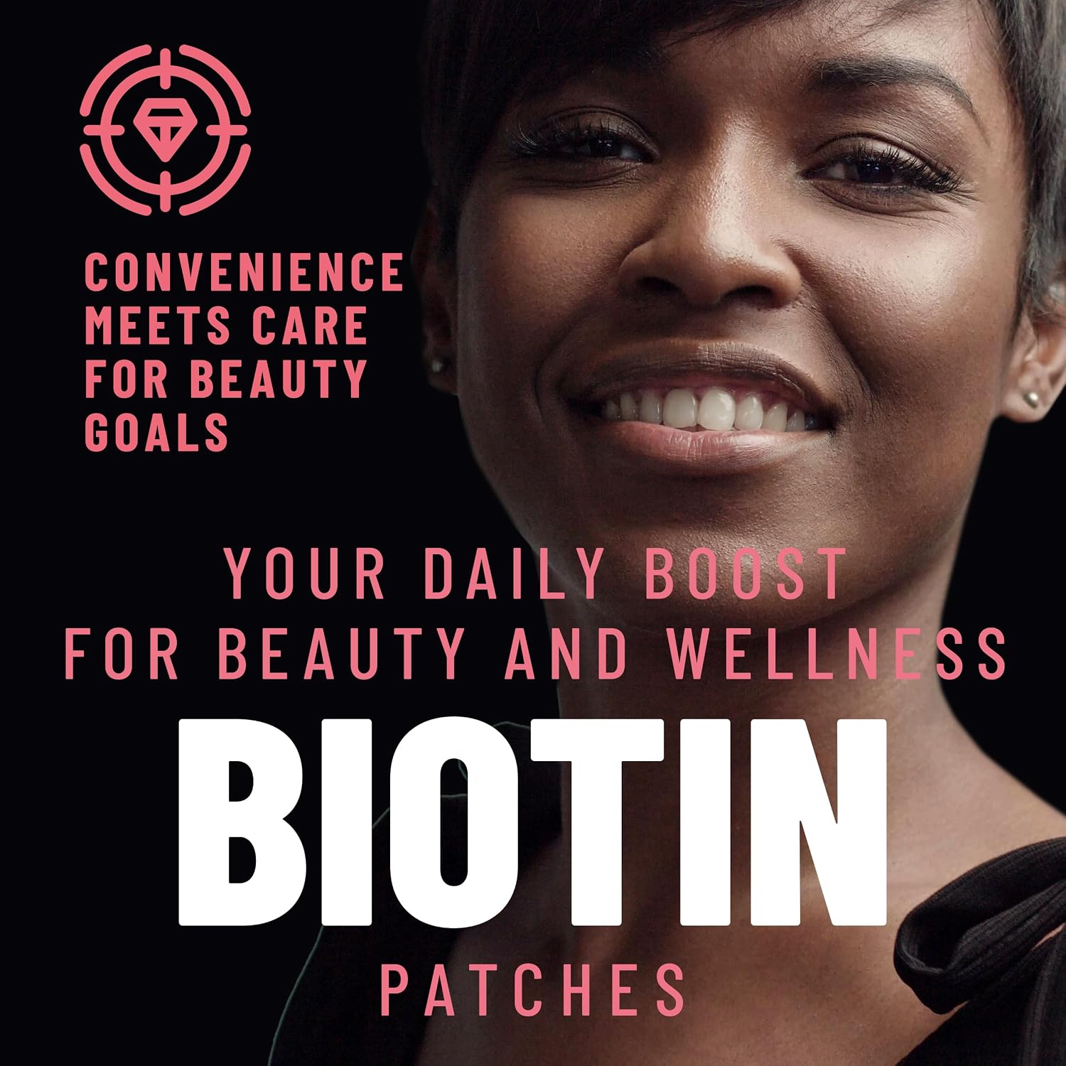 TOLEVITA Parches de Biotina - 36 Parches | 7.5 mg de Biotina con Vitaminas y Minerales Esenciales | Para el Mantenimiento del Cabello, Piel y Uñas