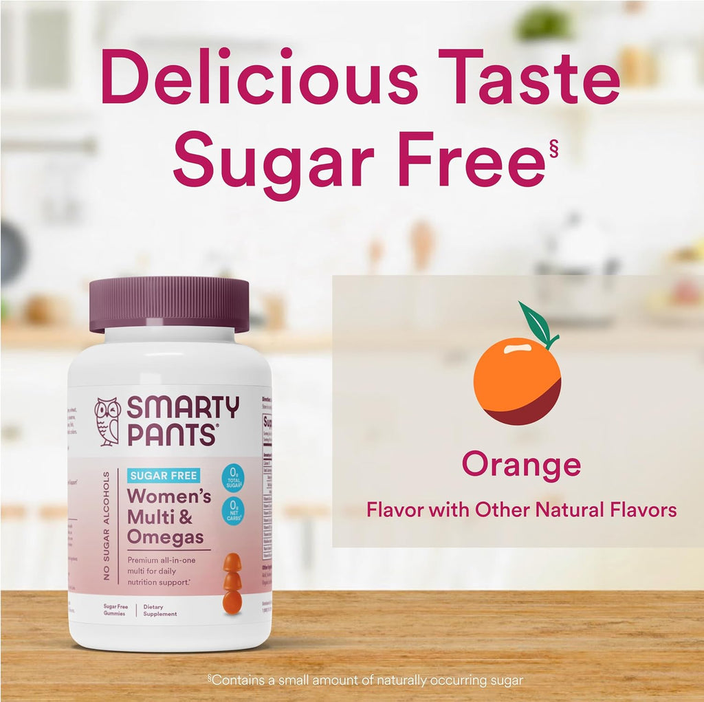 SmartyPants Multivitamínico para Mujeres en Gominolas Sin Azúcar, 60 unidades