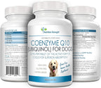 Nutrition Strength Coenzima Q10 para Perros - Ubiquinol, 120 Comprimidos Masticables