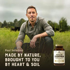 HEART & SOIL Colostro Bovino 100% Grass Fed – 3000mg, 180 Cápsulas