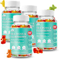 BIO VITALICA Gominolas de Irish Sea Moss y Elderberry - Veganas con Vitamina C, D y Zinc - 4 Paquetes