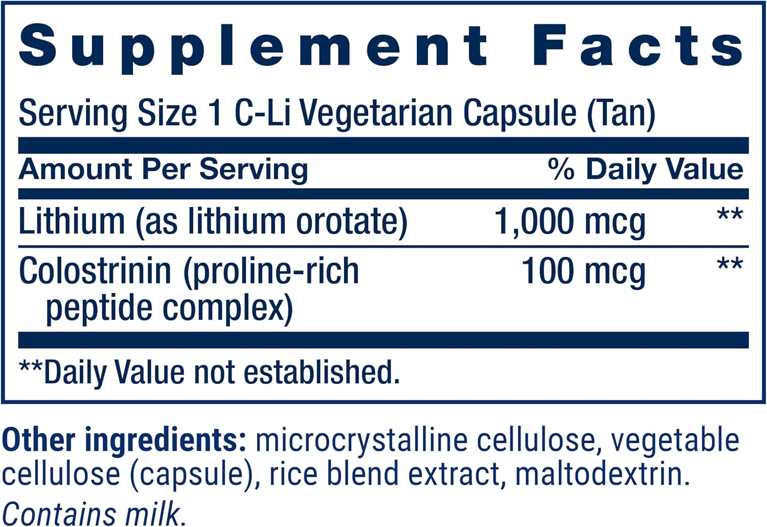 Life Extension Memory Protect, Lithium and Colostrinin, 36 Capsules (12 Colostrinin-Lithium + 24 Lithium)