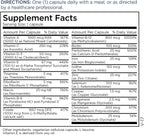 Metabolic Maintenance FemOne - Multivitamínico para Mujeres con Hierro y Vitaminas B Activadas - 90 Cápsulas Vegetarianas