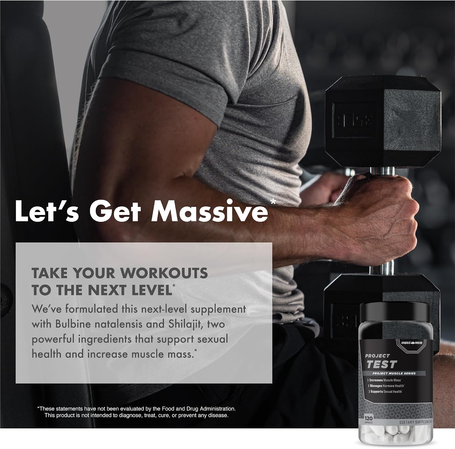 Anabolic Warfare Project Test – Apoyo Muscular y Hormonal con Botánicos