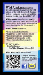 Wild Alaskan - Aceite de Salmón Omega-3 para Perros, Piel y Pelaje, 473 ml