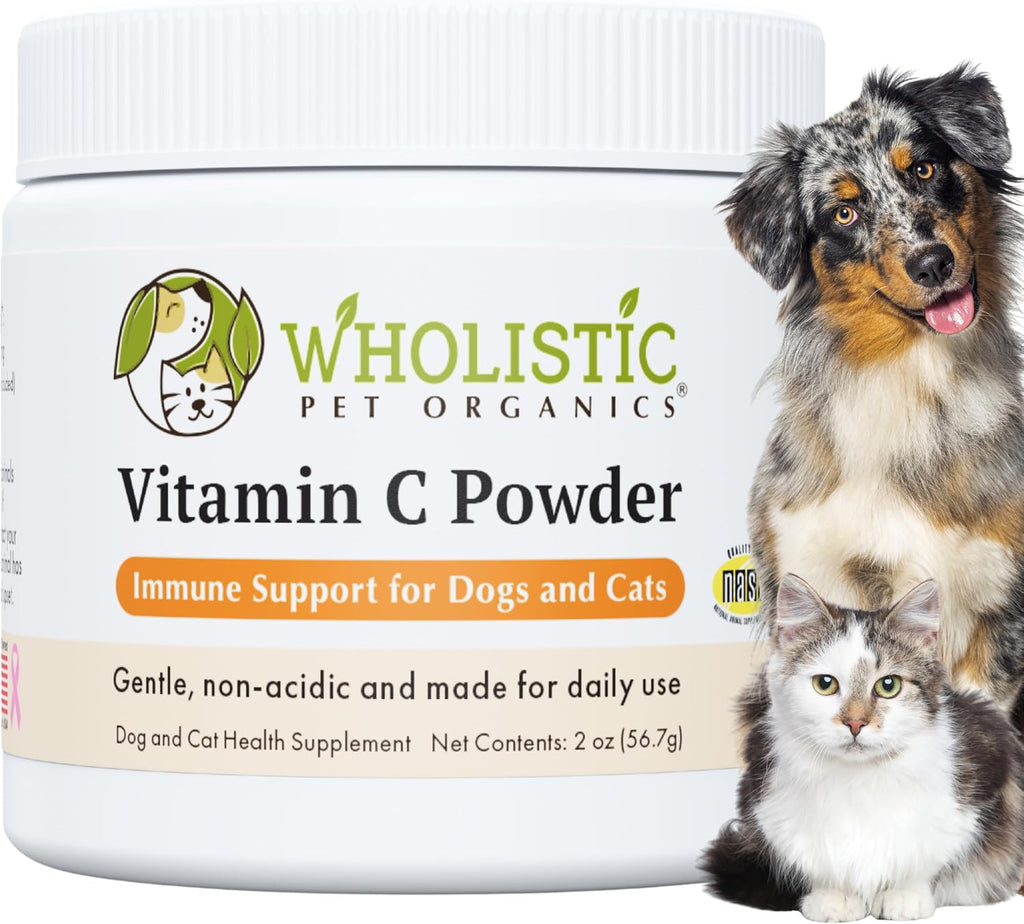 Wholistic Pet Organics Vitamina C en Polvo para Perros y Gatos - 57 porciones (57 g)
