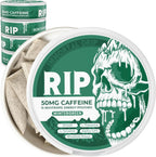 Immortal Drip RIP Bolsitas Nootrópicas de Energía (Wintergreen) – 5 Latas – 15 Bolsitas por Lata – Energía Limpia y Enfoque – 50mg Cafeína, Shilajit, Alpha-GPC, L-Tirosina, Rhodiola
