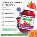 Gel de Musgo Marino Irlandés Salvaje Mixed Berry - EverSmith Organics