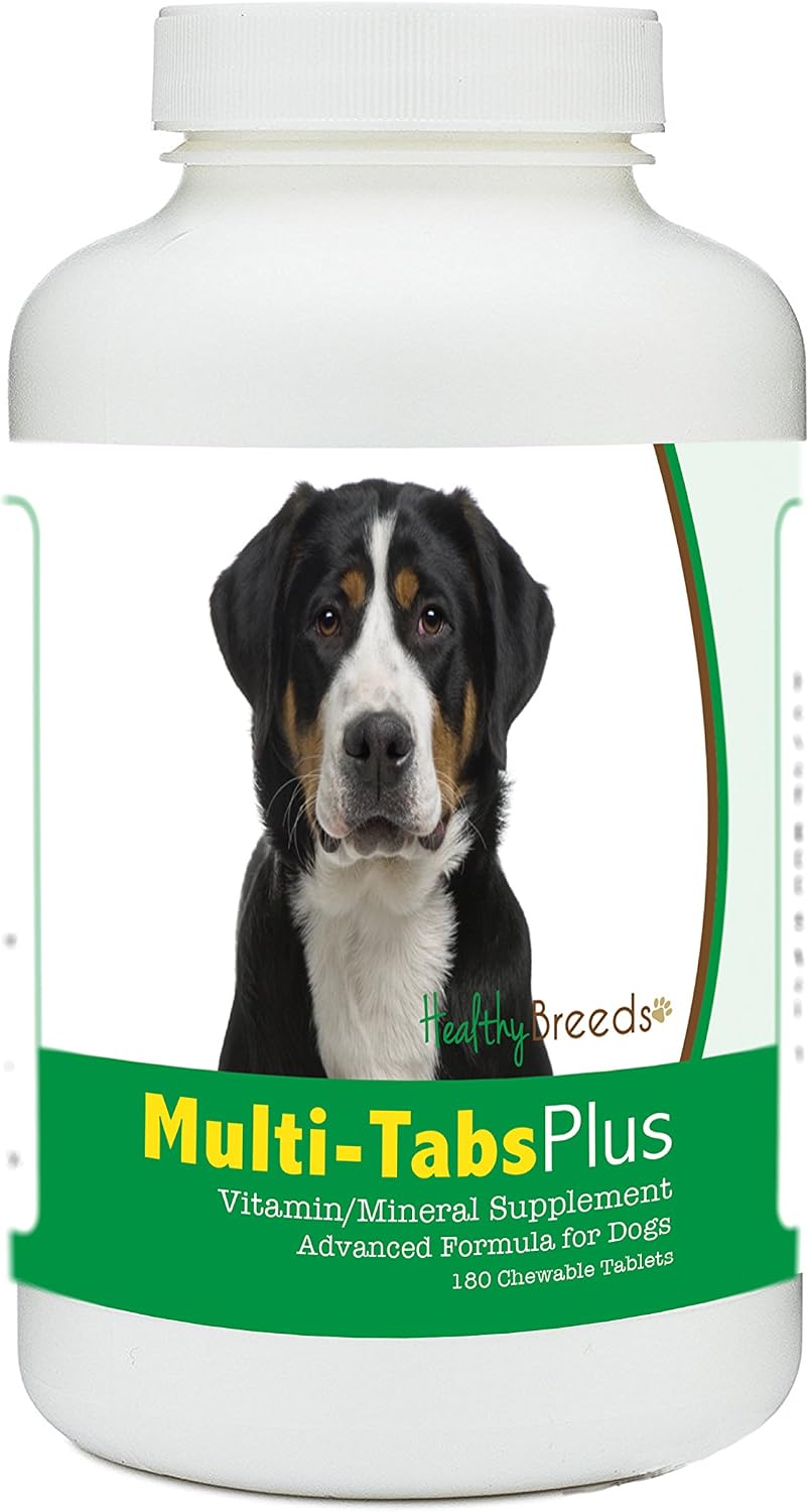 Healthy Breeds Greater Swiss Mountain Dog Multi-Tabs Plus Comprimidos Masticables 180 Unidades