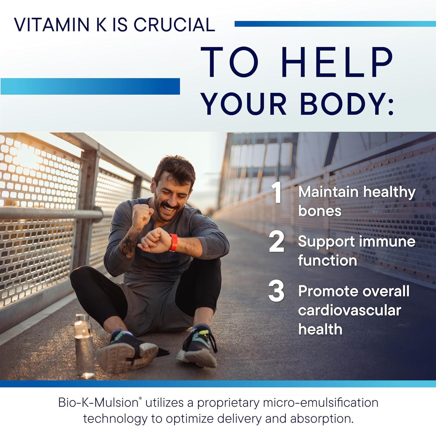 BIOTICS RESEARCH Bio K Mulsion Gotas de Vitamina K1, 500 mcg
