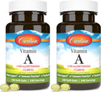 Carlson Labs Vitamina A Palmitato, 15000 UI, 120 Cápsulas Blandas