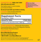 Nature Made Vitamina C Extra Fuerte 1000 mg - 300 Tabletas