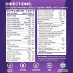 Vitamin World Ultra 360 Multivitamínico para Mujeres 50+ con Minerales y Hierbas, 90 Comprimidos