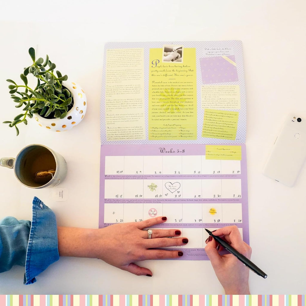 The Pregnancy Calendar: Your 40-Week Guide to Prenatal Care and Fetal Development