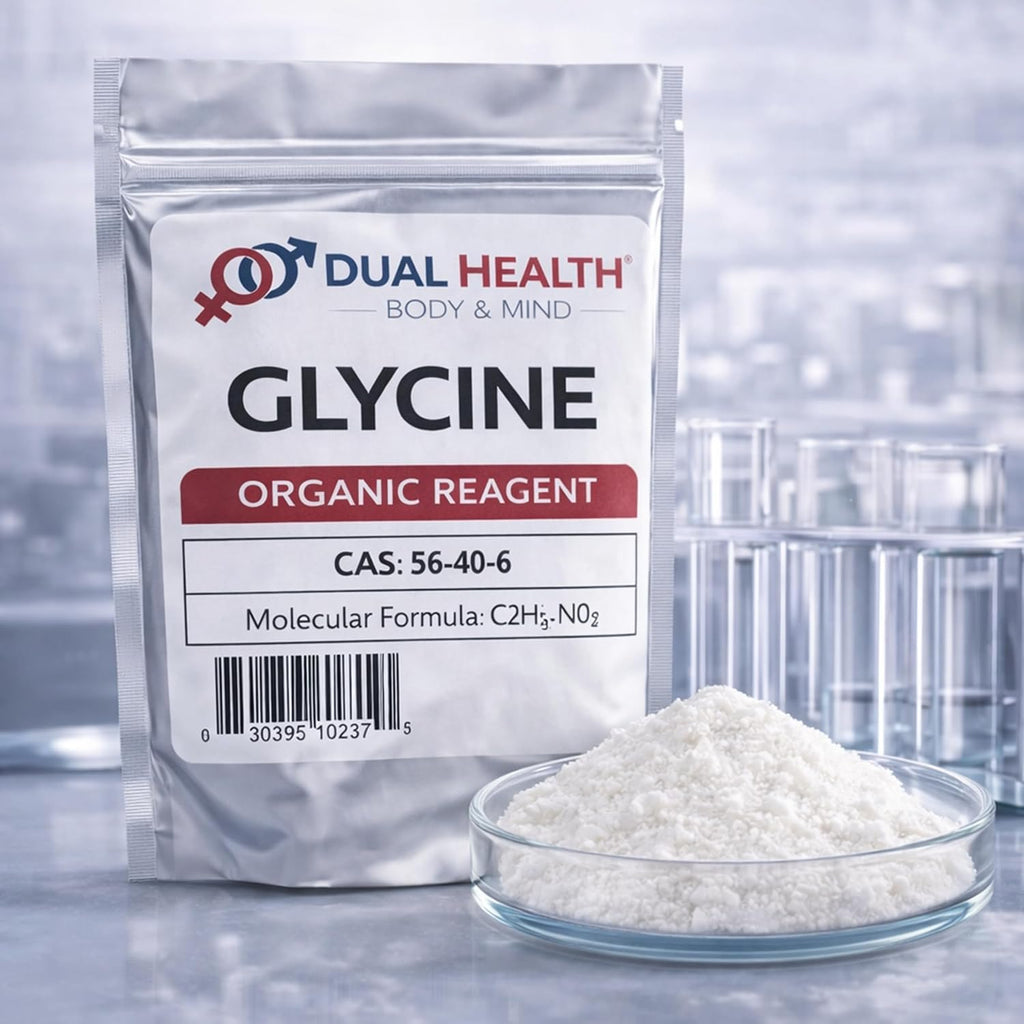 Pure Glycine Powder (2 lbs) - Free Form Amino Acid, Non-GMO, Gluten-Free