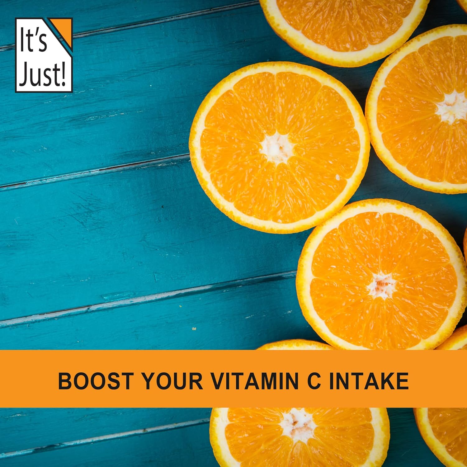 It's Just! - Vitamina C en Polvo, Ácido L-Ascórbico Puro 100%, 311g