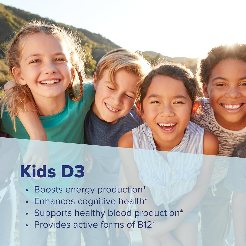 Superior Source Vitamina D3 400 UI para Niños, 100 Comprimidos Sublinguales