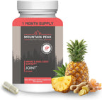 Mountain Peak Nutritionals Fórmula Articular - Glucosamina, Boswellia y Vitamina C - 120 Cápsulas