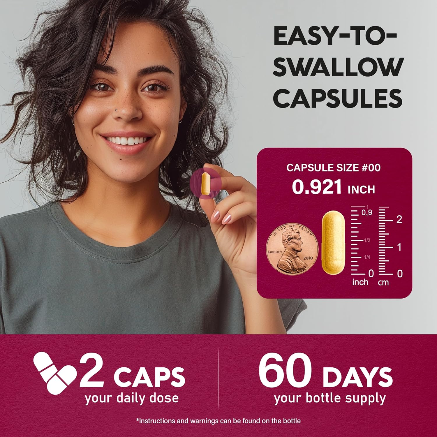 NUTRAHARMONY Complejo de Vitamina B con Riboflavina B2, B12, B1, B3, B5, B6, B7, B8, B9, Vitamina C, Colina, Inositol – 120 Cápsulas Veganas