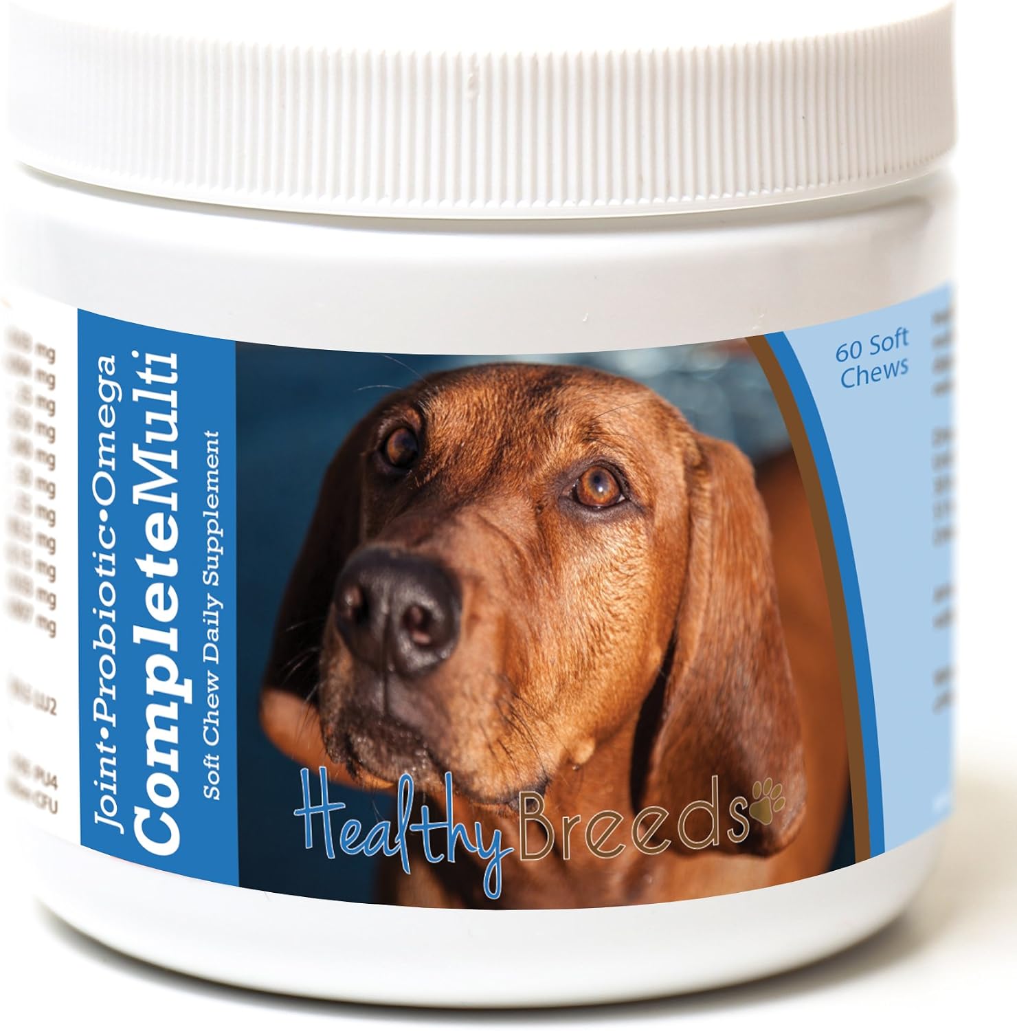 Healthy Breeds Redbone Coonhound Multivitamínico Complejo Soft Chew 60 uds
